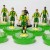 Subbuteo Andrew Table Soccer West Bromwich Albion 2018-19 away kit on Classic Hasbro Bases